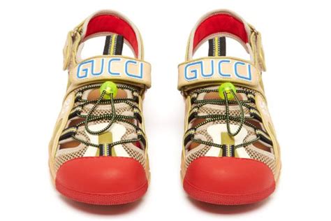 gucci white heel sandals|gucci closed toe sandals.